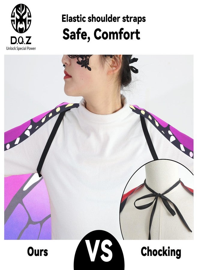 D.Q.Z Fairy-Butterfly-Wings Costumes for Toddler Dress Up Clothes Toys for 3-9 Years Old Girls Boys Bulk Gifts Party Favors (Butterfly Wings) - Image 5